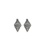 Boucles d'oreilles en argent facetté Brunello Cucinelli