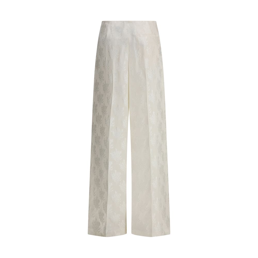 Pantalon Fendi Satin Bouquet