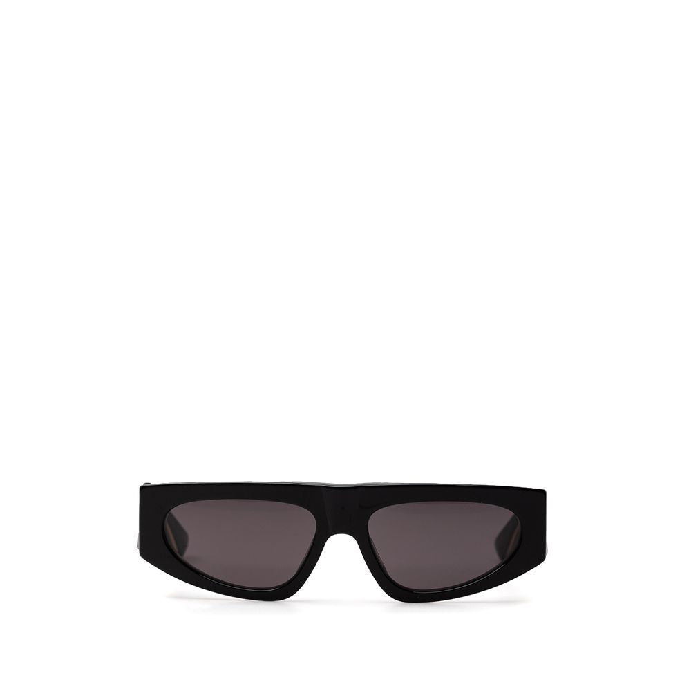 Lunettes de soleil Bottega Veneta en acétate noir