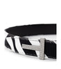Tom Ford Black And White Leather Belt