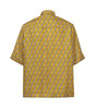 Fendi Yellow Silk Shortsleeve
