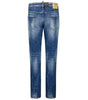 Dsquared² Blue Cotton Jeans & Pant