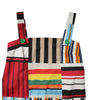 Dolce & Gabbana Multicolor Cotton Stripe Sleeveless Dress