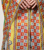 Dolce & Gabbana Multicolour Carretto Print Kaftan Twill Dress