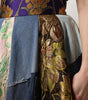 Jupe midi taille haute patchwork multicolore Dolce &amp; Gabbana