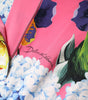 Dolce &amp; Gabbana Multicolor Floral Print High Waist Midi Skirt