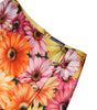 Mini-jupe taille haute à fleurs multicolores Dolce &amp; Gabbana