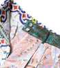 Dolce & Gabbana Multicolor Cotton Patchwork Hot Pants Shorts