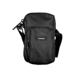 Sac à bandoulière noir élégant Calvin Klein avec détails chics
