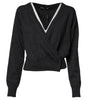 Dolce & Gabbana Grey Cashmere Deep V-neck Pullover Sweater