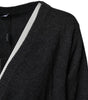 Dolce & Gabbana Grey Cashmere Deep V-neck Pullover Sweater