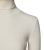 Dolce & Gabbana Cream Long Sleeves Turtleneck Slim Sweater