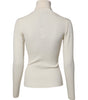 Dolce & Gabbana Cream Long Sleeves Turtleneck Slim Sweater
