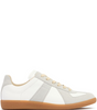Maison Margiela Low Leather And Suede Sneakers