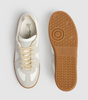 Maison Margiela Low Leather And Suede Sneakers