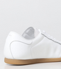 Maison Margiela Low Featherlight Leather And Suede Sneakers