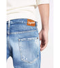 Dsquared² Blue Cotton Jeans & Pant