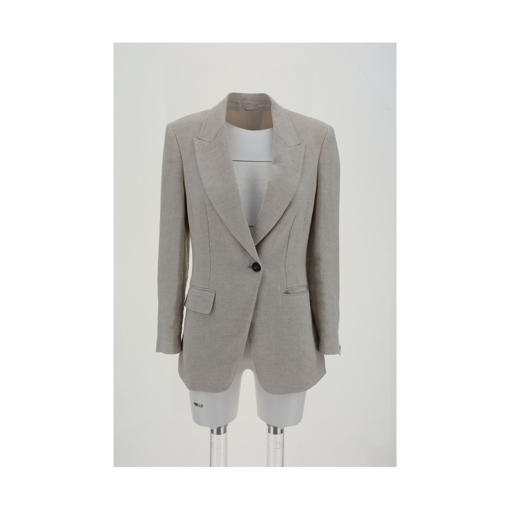 Brunello Cucinelli Blazer en Lin
