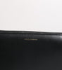 Dolce & Gabbana Black Blue Exotic Leather Embossed Continental Wallet