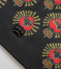 Dolce & Gabbana Black Red Nylon Sacred Heart Clutch Pouch Bag