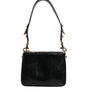Dolce &amp; Gabbana Black Exotic Leather Shoulder Sling Clutch Bag