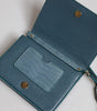 Dolce & Gabbana Green Exotic Leather DG Plaque Crossbody Mini Bag