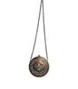 Sac bandoulière Dolce &amp; Gabbana en laiton doré avec motif DG Crown