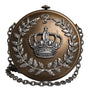 Sac bandoulière Dolce &amp; Gabbana en laiton doré avec motif DG Crown