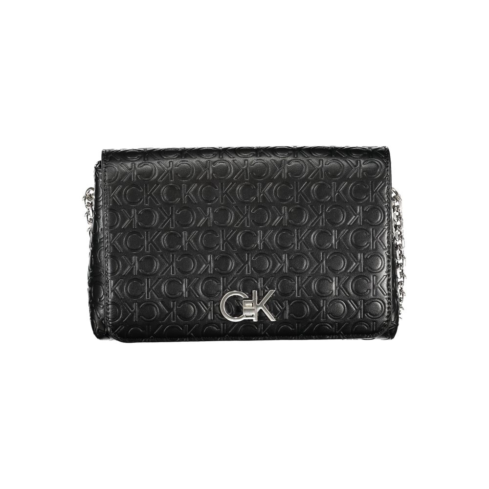 Sac à main en polyester noir Calvin Klein