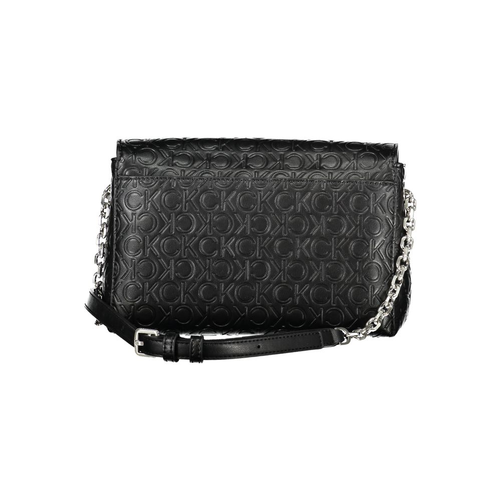 Sac à main en polyester noir Calvin Klein