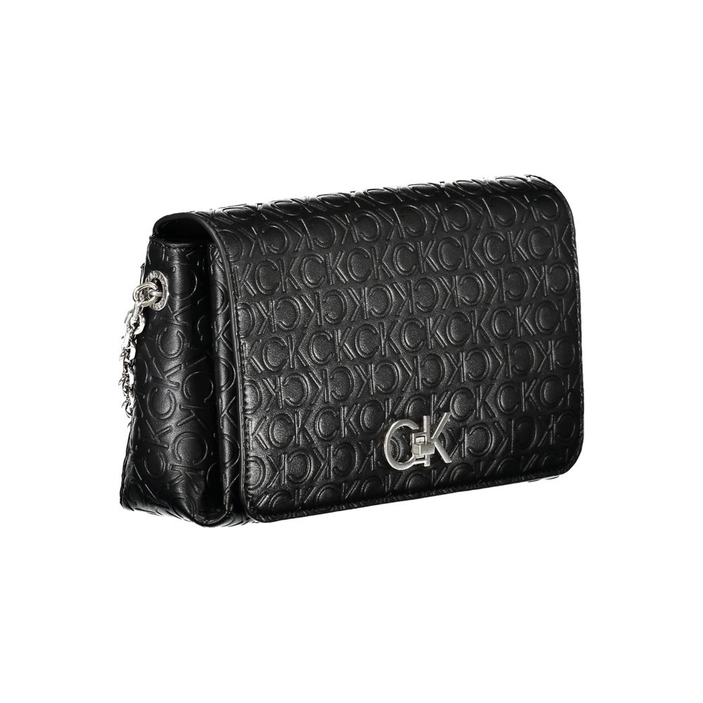 Sac à main en polyester noir Calvin Klein