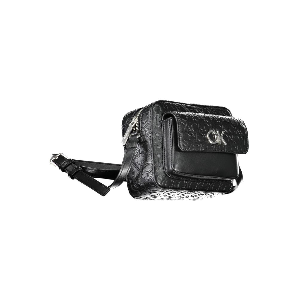 Sac à main en polyester noir Calvin Klein
