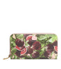 Portefeuille continental zippé en cuir Dauphine multicolore Dolce & Gabbana