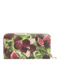 Portefeuille continental zippé en cuir Dauphine multicolore Dolce & Gabbana