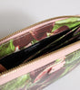 Portefeuille continental zippé en cuir Dauphine multicolore Dolce & Gabbana
