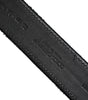 Dolce & Gabbana Black Cotton Silver Tone Metal Buckle Belt