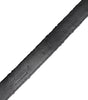 Dolce & Gabbana Black Cotton Blend Silver Metal Buckle Belt