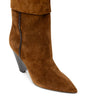 Saint Laurent Brown Suede Leather Boot