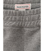 Pantalon chic en coton mélangé gris Alexander McQueen