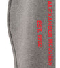 Pantalon chic en coton mélangé gris Alexander McQueen