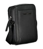 Calvin Klein Sleek Black Shoulder Bag with Logo Detail