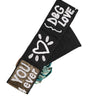 Dolce & Gabbana Black Stretch Multicolor Embellished Waist Belt
