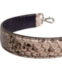 Dolce & Gabbana Black Cream Exotic Leather Bag Shoulder Strap