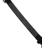 Dolce & Gabbana Black Leather Daisy Crystal Embellish Waist Belt