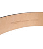 Dolce &amp; Gabbana Brown Leather Waist Gold Metal Buckle Belt