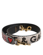 Dolce &amp; Gabbana Multicolor DG AMORE Patch Bag Shoulder Strap