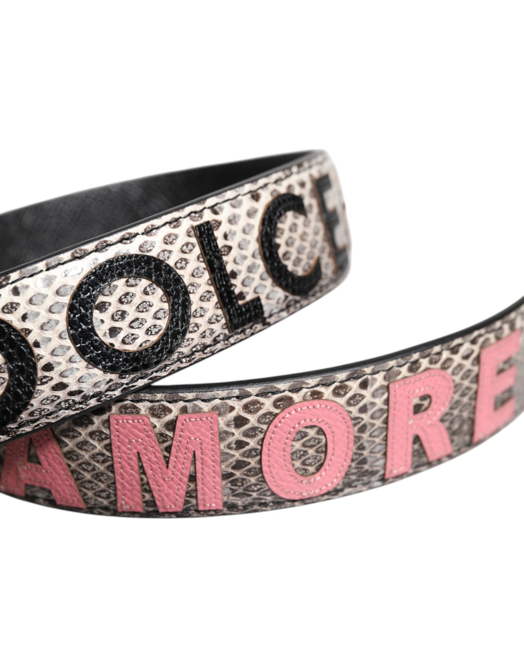 Dolce &amp; Gabbana Multicolor DG AMORE Patch Bag Shoulder Strap