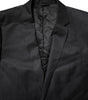 Dolce & Gabbana Black Single Breasted Men Coat MARTINI Blazer