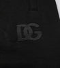 Dolce &amp; Gabbana Black Cotton Mid Waist Jogger Sweatpants Pants