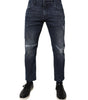 Dolce & Gabbana Blue Cotton Stretch Skinny Men Denim Jeans